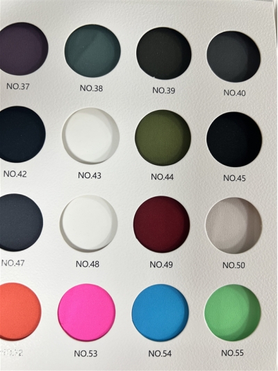 GZ-DZLP F063 Lightweight wear-resistant double-sided Specification: 170cm*210g/㎡ Ingredients: 83%Polyester 17%Spandex Wear-resistant and high rebound side view